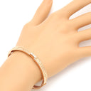 ティファニー Tiffany & Co アトラス ブレスレット 3P ダイヤ ピンクゴールド K18PG バングル AU750 18金