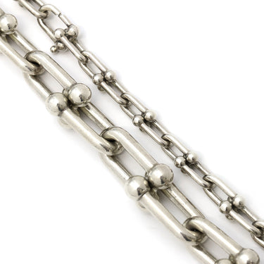 ティファニー Tiffany & Co ハードウェア グラジュエイテッド リンク 60153092 シルバー シルバー925 ネックレス AG925 スターリングシルバー