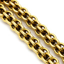 エルメス HERMES イエローゴールド K18YG ネックレス 750 YG 18K 18金 チェーン メンズ ヴィンテージ 希少 イエローゴールド