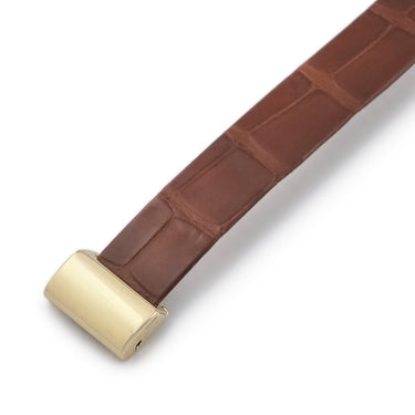 腕時計 ピアジェ PIAGET ミスプロトコール パヴェ P10110 クオーツ レディース K18YG無垢 純正ダイヤ イエローゴールド