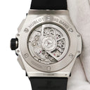 腕時計 ウブロ HUBLOT ビッグバン ウニコ チタニウム GMT 471.NX.7112.RX 自動巻き メンズ スケルトン デイ&ナイト