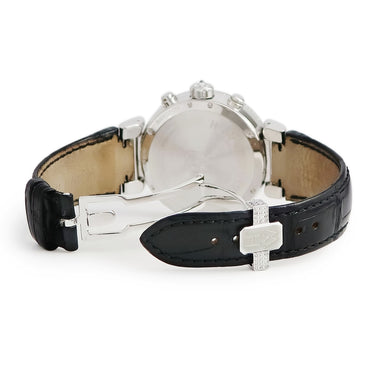 腕時計 ハリーウィンストン Harry Winston プルミエール クロノグラフ 200/UCA39W 自動巻き メンズ K18WG無垢 純正ダイヤ シェル デイト