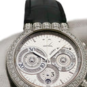 腕時計 ハリーウィンストン Harry Winston プルミエール クロノグラフ 200/UCA39W 自動巻き メンズ K18WG無垢 純正ダイヤ シェル デイト