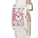腕時計 フランクミュラー FRANCK MULLER ロングアイランド 902QZJ クオーツ レディース ピンク ビザン数字 ギヨシェ 日本限定