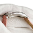 腕時計 フランクミュラー FRANCK MULLER ロングアイランド レリーフ 902QZD クオーツ レディース K18WG無垢 純正ダイヤ ブラックダイヤ