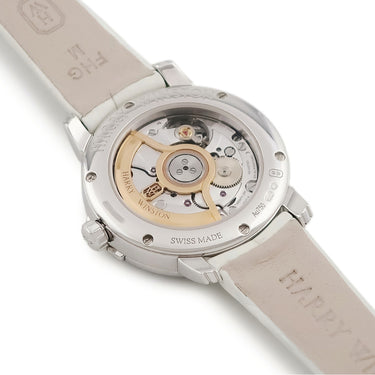 腕時計 ハリーウィンストン Harry Winston ミッドナイト オートマティック 29mm MIDAHM29WW001 自動巻き レディース K18WG無垢 純正ダイヤ