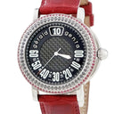 腕時計 ジェラルド・ジェンタ Gerald Genta レトロ スポーツ RSP.X.10 自動巻き メンズ 純正ブラックダイヤ&ルビー ジャンピングアワー