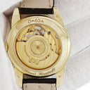 腕時計 オメガ OMEGA ルイ ブラン パーペチュアルカレンダー 5341.31.01 自動巻き メンズ K18YG無垢 アイボリー ムーンフェイズ