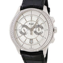 腕時計 ピアジェ PIAGET グベナー クロノグラフ G0A37113 自動巻き メンズ K18WG無垢 純正ダイヤ 2タイムゾーン デイト