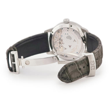 腕時計 グラスヒュッテ オリジナル GLASHUTTE ORIGINAL パノリザーブ 1-65-01-23-12-04 手巻き メンズ 新品同様 パノラマデイト オフセンター