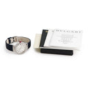 腕時計 ブルガリ BVLGARI ルチェア LVCEA LUW33C6GDLD/11 自動巻き レディース K18WG無垢 純正ダイヤ シルバー デイト