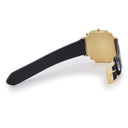 腕時計 フレッド FRED クオーツ メンズ イエローGP 5タイムゾーン GMT ゴールド アラビア オクタゴン