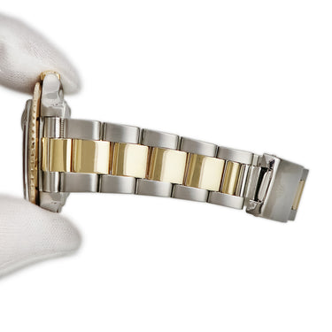 腕時計 ロレックス ROLEX GMTマスター 16753RG 62番 自動巻き メンズ 62番 K18YG×SS 純正ダイヤ シャンパン ルートビア 70年代後期 希少