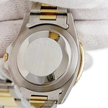 腕時計 ロレックス ROLEX GMTマスター 16753RG 62番 自動巻き メンズ 62番 K18YG×SS 純正ダイヤ シャンパン ルートビア 70年代後期 希少