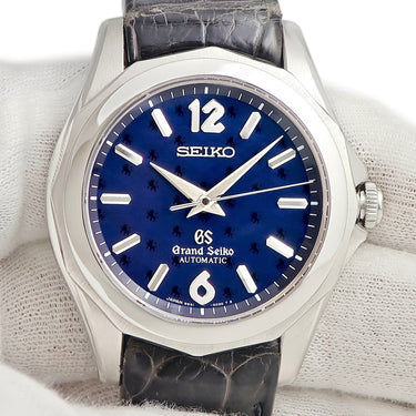 腕時計 グランドセイコー Grand Seiko 創業40周年記念モデル SBGR013 9S51-0030 自動巻き メンズ K18WG無垢 ブルー 青 獅子 2000年 限定