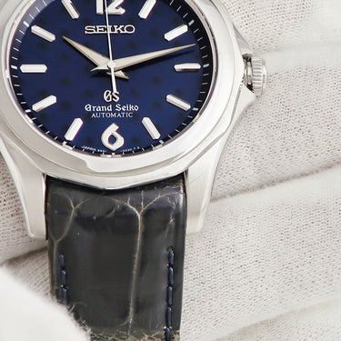 腕時計 グランドセイコー Grand Seiko 創業40周年記念モデル SBGR013 9S51-0030 自動巻き メンズ K18WG無垢 ブルー 青 獅子 2000年 限定