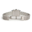 腕時計 ショパール CHOPARD クラシックダイヤモンド 10/6115-23 クオーツ レディース K18WG無垢 純正ダイヤ ホワイト 青針