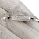 腕時計 ショパール CHOPARD クラシックダイヤモンド 10/6115-23 クオーツ レディース K18WG無垢 純正ダイヤ ホワイト 青針