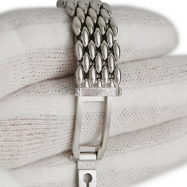 腕時計 ショパール CHOPARD クラシックダイヤモンド 10/6115-23 クオーツ レディース K18WG無垢 純正ダイヤ ホワイト 青針