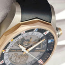 腕時計 コルム CORUM アドミラルズカップ レジェンド 47 ワールドタイマー 637.101.05/F371 AN01 自動巻き メンズ K18RG×Ti コンビ