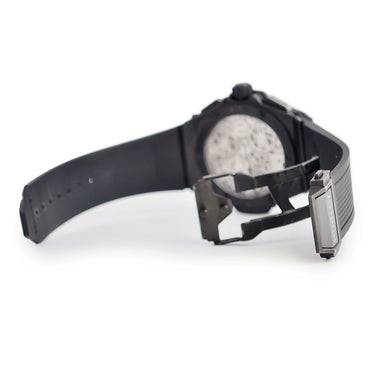 腕時計 ウブロ HUBLOT ビッグバン アラーム リピーター オールブラック リミテッド 403.CI.0140.RX 自動巻き メンズ GMT 黒 限定