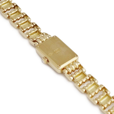 腕時計 カルティエ Cartier パンテール GGC98010 クオーツ レディース K18YG無垢 純正ダイヤ シェル ローマン