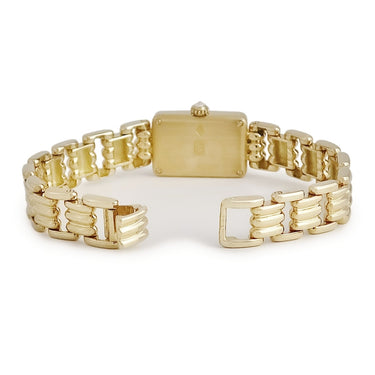 腕時計 カルティエ Cartier パンテール GGC98010 クオーツ レディース K18YG無垢 純正ダイヤ シェル ローマン