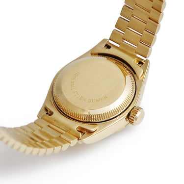 腕時計 ロレックス ROLEX デイトジャスト 69178BR N番 自動巻き レディース N番 K18YG無垢 純正ダイヤ ブルージェダイト 翡翠