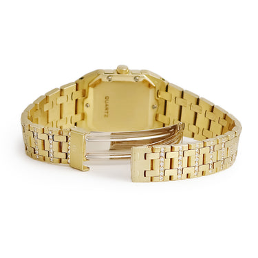 腕時計 オーデマピゲ AUDEMARS PIGUET ロイヤルオーク スクエア レディ MTA001433.00 クオーツ レディース K18YG無垢 純正ダイヤ