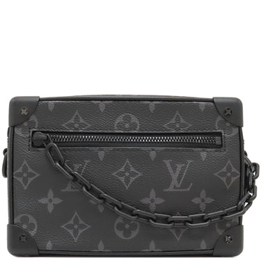 ルイヴィトン LOUIS VUITTON ミニ ソフトトランク M44735 モノグラムエクリプス モノグラムエクリプスキャンバス ショルダーバッグ マットブラック金具 黒