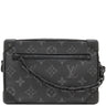 ルイヴィトン LOUIS VUITTON ミニ ソフトトランク M44735 モノグラムエクリプス モノグラムエクリプスキャンバス ショルダーバッグ マットブラック金具 黒