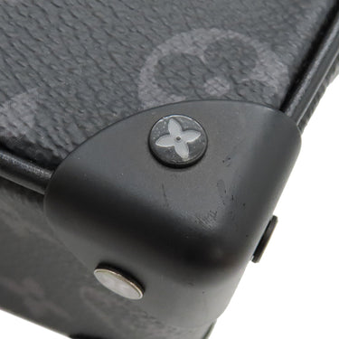 ルイヴィトン LOUIS VUITTON ミニ ソフトトランク M44735 モノグラムエクリプス モノグラムエクリプスキャンバス ショルダーバッグ マットブラック金具 黒