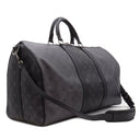 ルイヴィトン LOUIS VUITTON キーポル バンドリエール50 M45392 モノグラムエクリプス モノグラムエクリプスキャンバス モノグラムエクリプスリバースキャンバス ボストンバッグ シルバー金具 黒