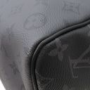 ルイヴィトン LOUIS VUITTON キーポル バンドリエール50 M45392 モノグラムエクリプス モノグラムエクリプスキャンバス モノグラムエクリプスリバースキャンバス ボストンバッグ シルバー金具 黒