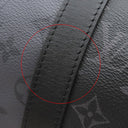 ルイヴィトン LOUIS VUITTON キーポル バンドリエール50 M45392 モノグラムエクリプス モノグラムエクリプスキャンバス モノグラムエクリプスリバースキャンバス ボストンバッグ シルバー金具 黒