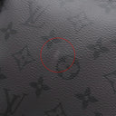 ルイヴィトン LOUIS VUITTON キーポル バンドリエール50 M45392 モノグラムエクリプス モノグラムエクリプスキャンバス モノグラムエクリプスリバースキャンバス ボストンバッグ シルバー金具 黒