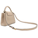 ルイヴィトン LOUIS VUITTON カプシーヌ BB M58718 ガレ トリヨンレザー 　　 2WAYバッグ ゴールド金具 グレージュ ショルダー