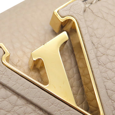 ルイヴィトン LOUIS VUITTON カプシーヌ BB M58718 ガレ トリヨンレザー 　　 2WAYバッグ ゴールド金具 グレージュ ショルダー