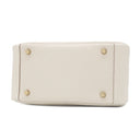 エルメス HERMES リンディ 2 ミニ 20 クレ トリヨンクレマンス ショルダーバッグ ゴールド金具 新品 未使用 オフホワイト