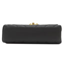 シャネル CHANEL トップハンドル チェーンショルダー AS0804 ブラック レザー 2WAYバッグ ヴィンテージ金具 黒 ショルダー