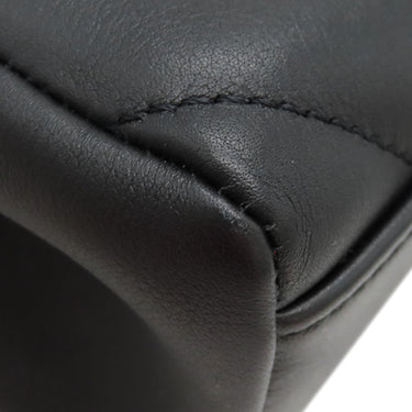 シャネル CHANEL トップハンドル チェーンショルダー AS0804 ブラック レザー 2WAYバッグ ヴィンテージ金具 黒 ショルダー