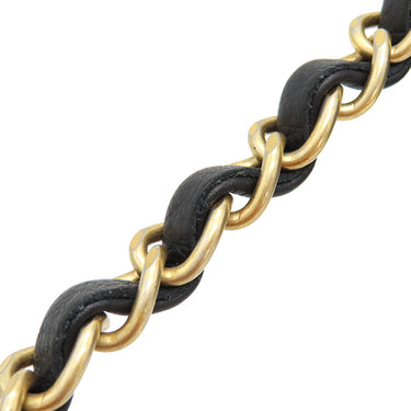 シャネル CHANEL トップハンドル チェーンショルダー AS0804 ブラック レザー 2WAYバッグ ヴィンテージ金具 黒 ショルダー