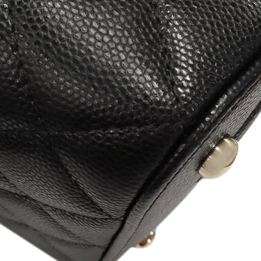 シャネル CHANEL マトラッセ 2way バニティバッグ AS3171 ブラック キャビアスキン 2WAYバッグ ゴールド金具 黒 ハンドバッグ ショルダー