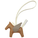 エルメス HERMES ロデオPM ペガサス ゴールド×エトゥープ×クレ アニューミロ バッグチャーム 茶 グレージュ オフホワイト