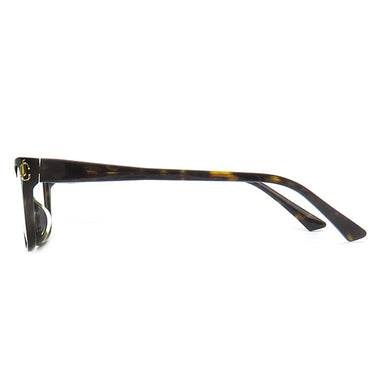 ジミーチュウ JIMMY CHOO ウェリントン 53□16 JC3012F ハバナ プラスチック メガネ シルバー金具 茶 マーブル JCロゴ
