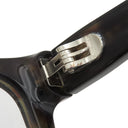 ジミーチュウ JIMMY CHOO ウェリントン 53□16 JC3012F ハバナ プラスチック メガネ シルバー金具 茶 マーブル JCロゴ