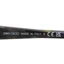 ジミーチュウ JIMMY CHOO ウェリントン 53□16 JC3012F ハバナ プラスチック メガネ シルバー金具 茶 マーブル JCロゴ