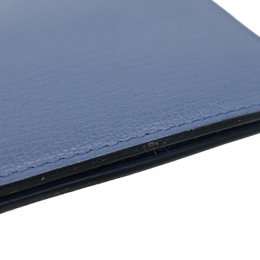 エルメス HERMES アジェンダヴィジョン ブルーアガット シェーブル 手帳カバー シルバー金具