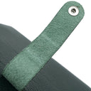 エルメス HERMES CDケース グリーン系 レザー 小物 シルバー金具 緑 ブックタイプ ノートカバー