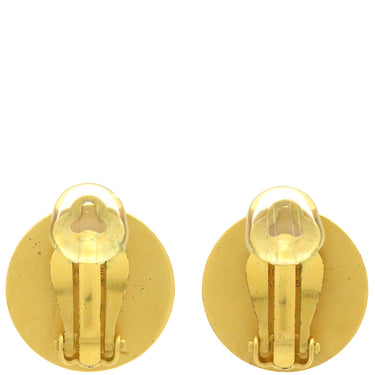 エルメス HERMES セリエ ブラックXゴールド GP ブラックシェル イヤリング ラウンド サークル ロゴ